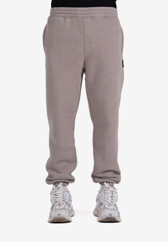 Prohibited Loose fit Pants in Grey: front
