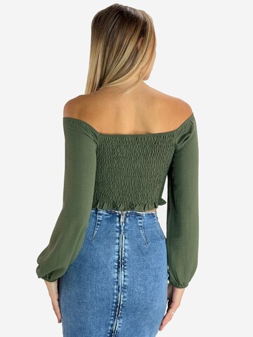 Elara Bluse in Grün