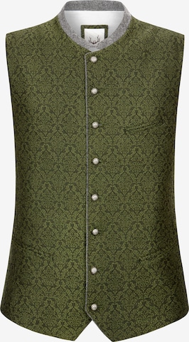 STOCKERPOINT Traditional Vest 'Valentino' in Green: front