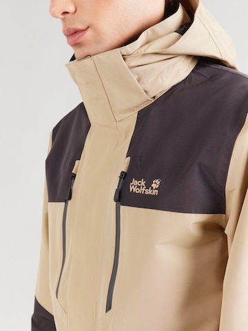 JACK WOLFSKINOutdoor jakna 'JASPER' - smeđa boja