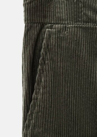 MANGO MAN Slim fit Pants 'Berdam' in Green