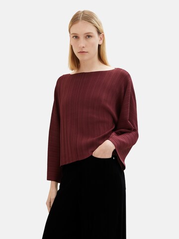 Pullover di TOM TAILOR in rosso