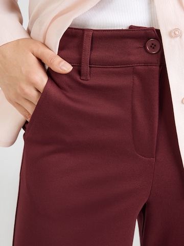 Soyaconcept Wide leg Byxa 'Daniela 9' i röd