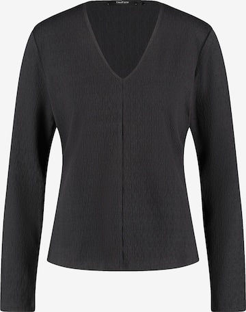 T-shirt TAIFUN en noir : devant