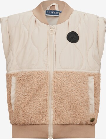 Gilet 'Ginger' Retour Jeans en beige : devant