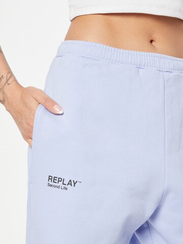 REPLAY Tapered Hose in Lila