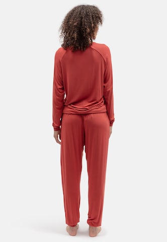 Cyberjammies - Pantalón de pijama 'Pumpkin Spice' en rojo