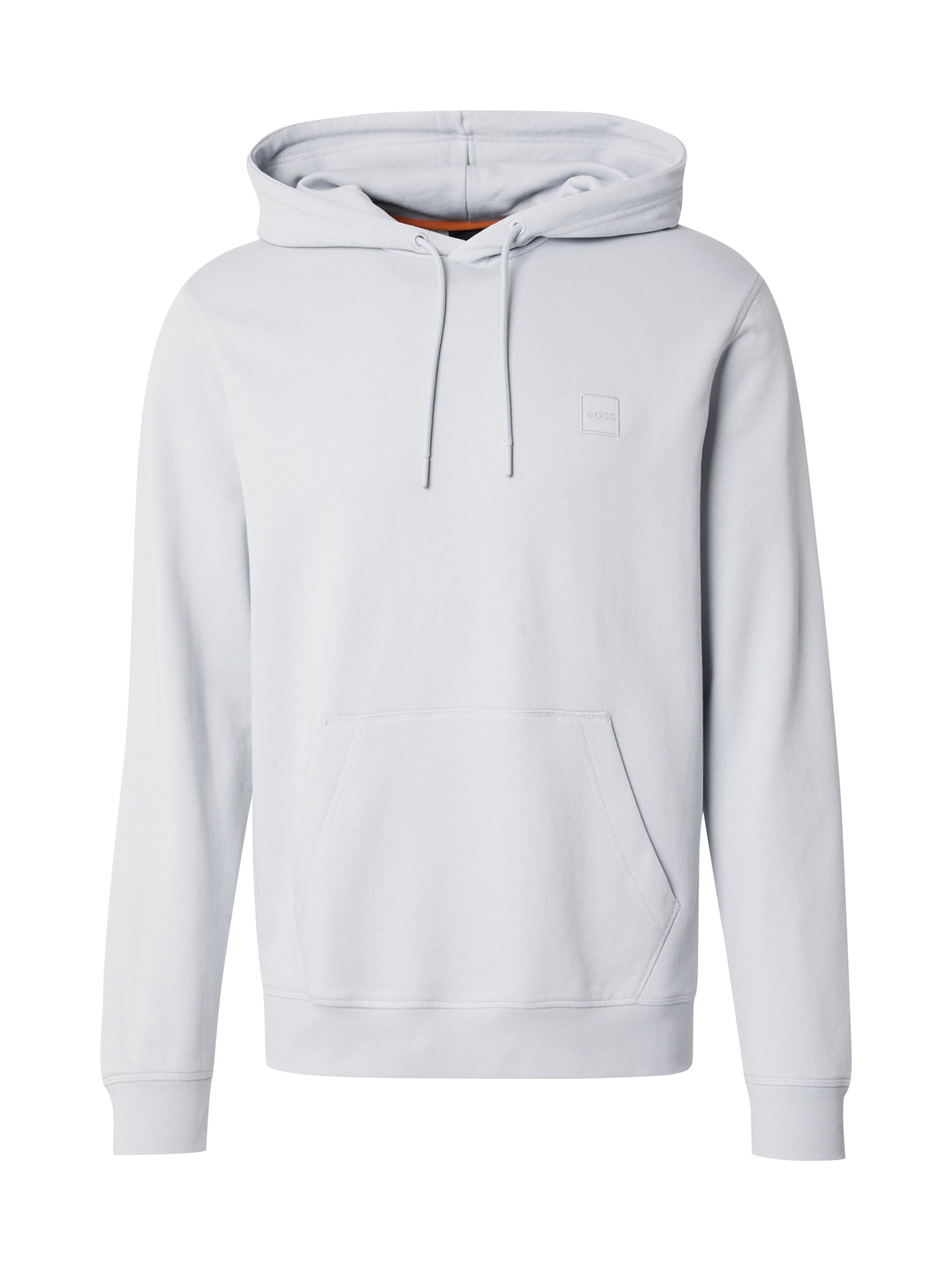 BOSS Sweatshirt 'Wetalk' in Grey: front
