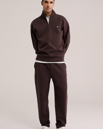 WE Fashion - Loosefit Pantalón en marrón