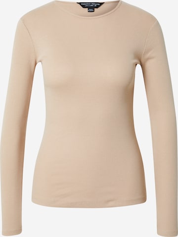 Dorothy Perkins T-shirt i beige: framsida