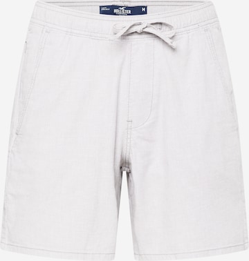 HOLLISTER - Regular Calças em cinzento: frente