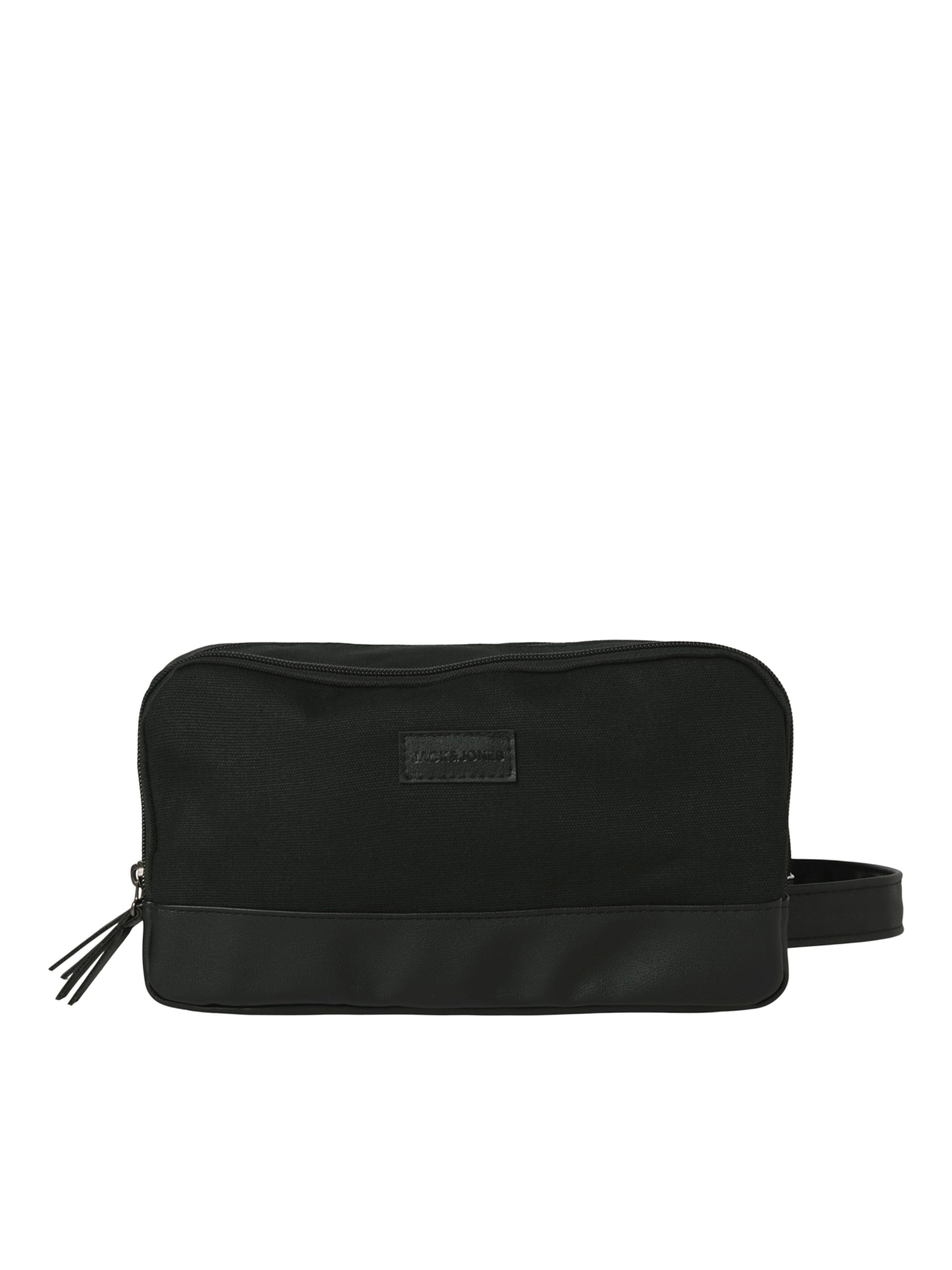 Trousses de toilette 'JACPASCAL' JACK & JONES en noir : devant