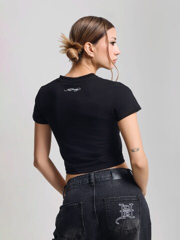 Ed Hardy Футболка 'Panther' в Черный