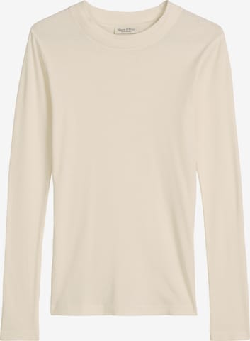 T-shirt Marc O'Polo en beige : devant
