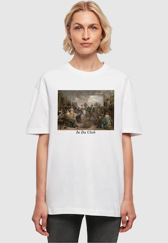 T-shirt 'Club New' Mister Tee en blanc : devant