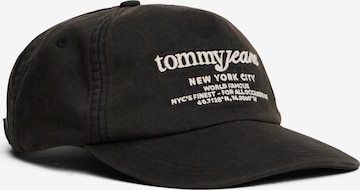Tommy Jeans Czapka z daszkiem w kolorze czarny: przód