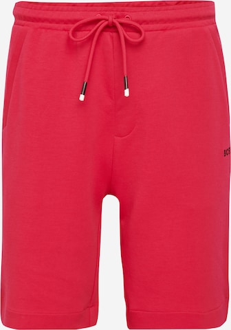 BOSS Green Trousers 'Headlo 1' in Pink: front