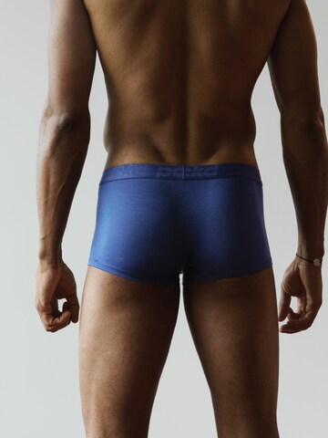 pckd – underwear done right. Boxershorts 'Boxer Trunks' in Blau