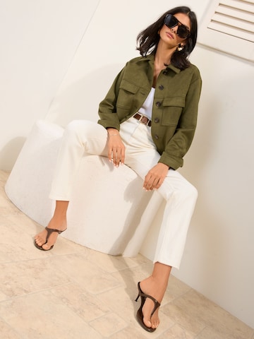 Coupe slim Jean Friends Like These en blanc