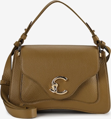 Coccinelle Schultertasche 'C-Me' in Grün: Vorderseite