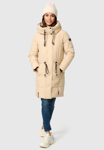 Manteau d’hiver 'Zuckertatze XIV' NAVAHOO en beige