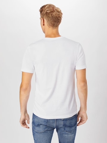 OLYMP Klasický střih Tričko – bílá
