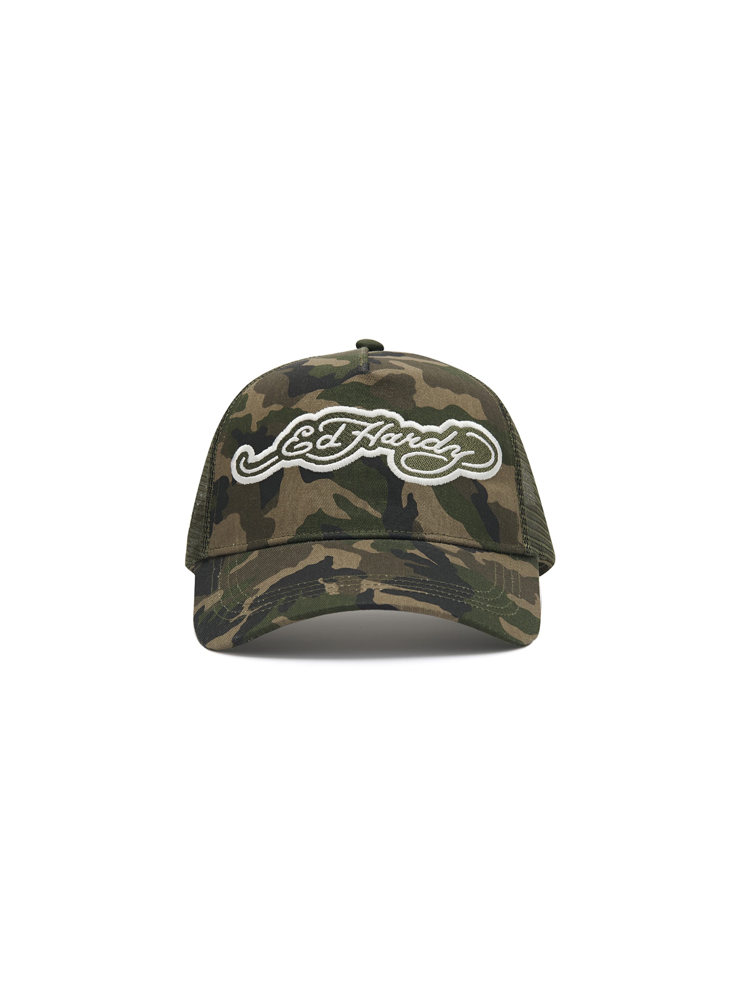 Cappello da baseball di Ed Hardy in verde