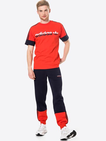 ADIDAS ORIGINALS Tričko – červená