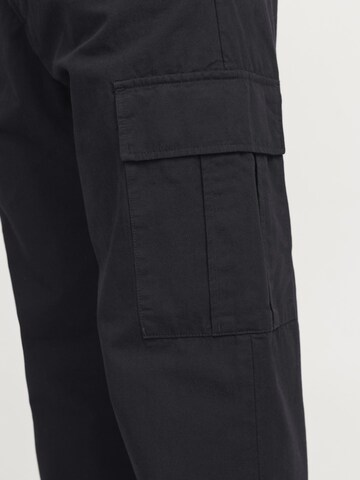 Regular Pantalon cargo JACK & JONES en noir