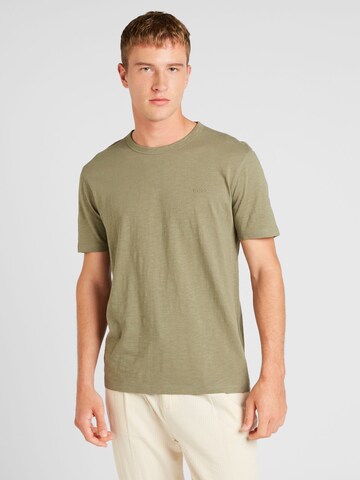 BOSS - Camiseta 'Tegood' en verde: frente