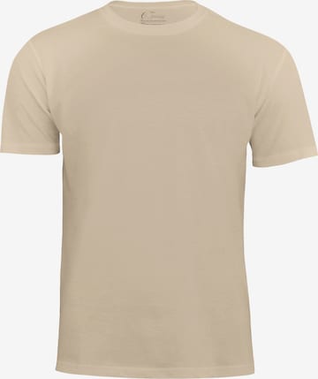 Cotton Prime - Camisa em bege: frente