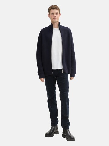 TOM TAILOR Strickjacke in Blau