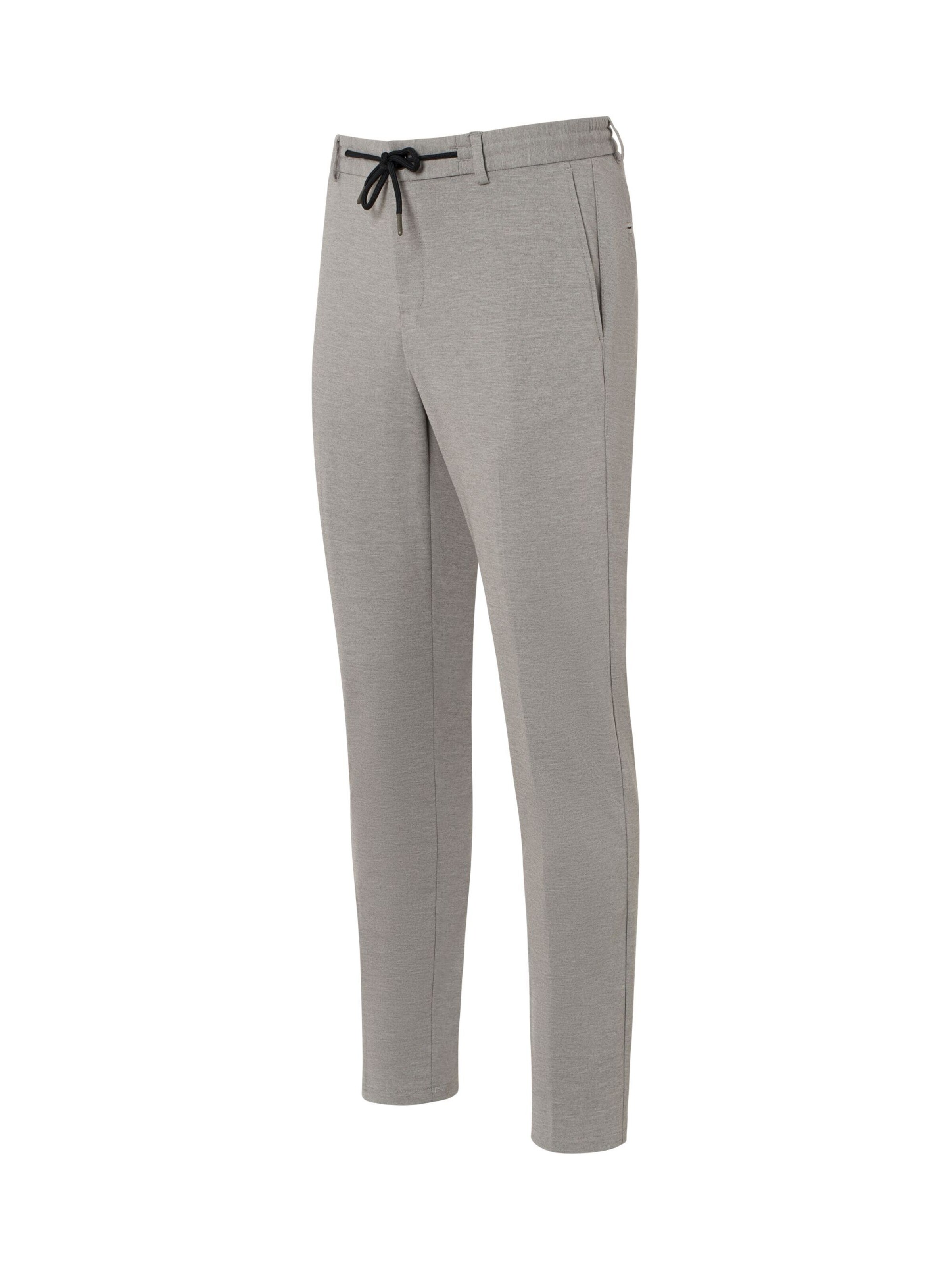 Thomas Goodwin Slim fit Pleated Pants '3938-3328' in Grey
