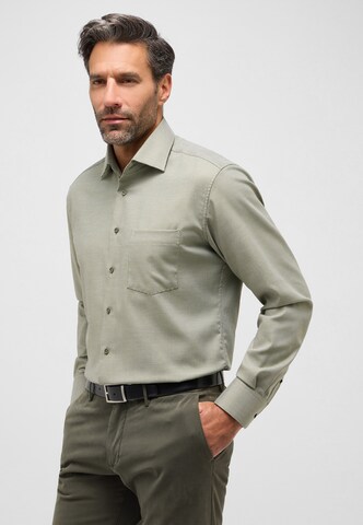 ETERNA Regular fit Button Up Shirt in Green: front