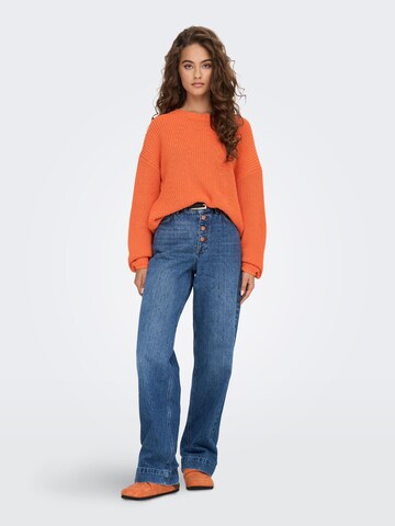 ONLY Pullover 'Bella' in Orange