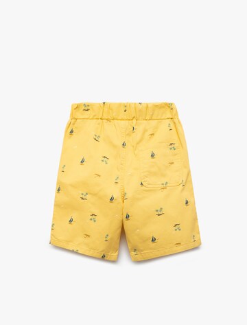 Koton Regular Broek in Geel