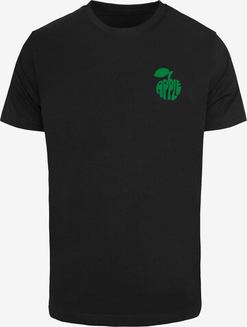 Merchcode Shirt 'Beatles -  Apple Words' in Black: front