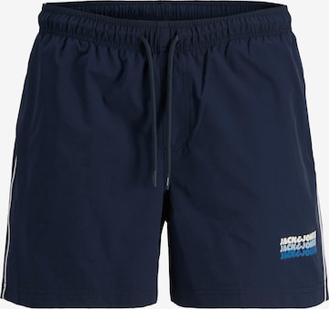 JACK & JONES Плавательные шорты 'JPSTMAUI SUNRISE' в Синий: спереди