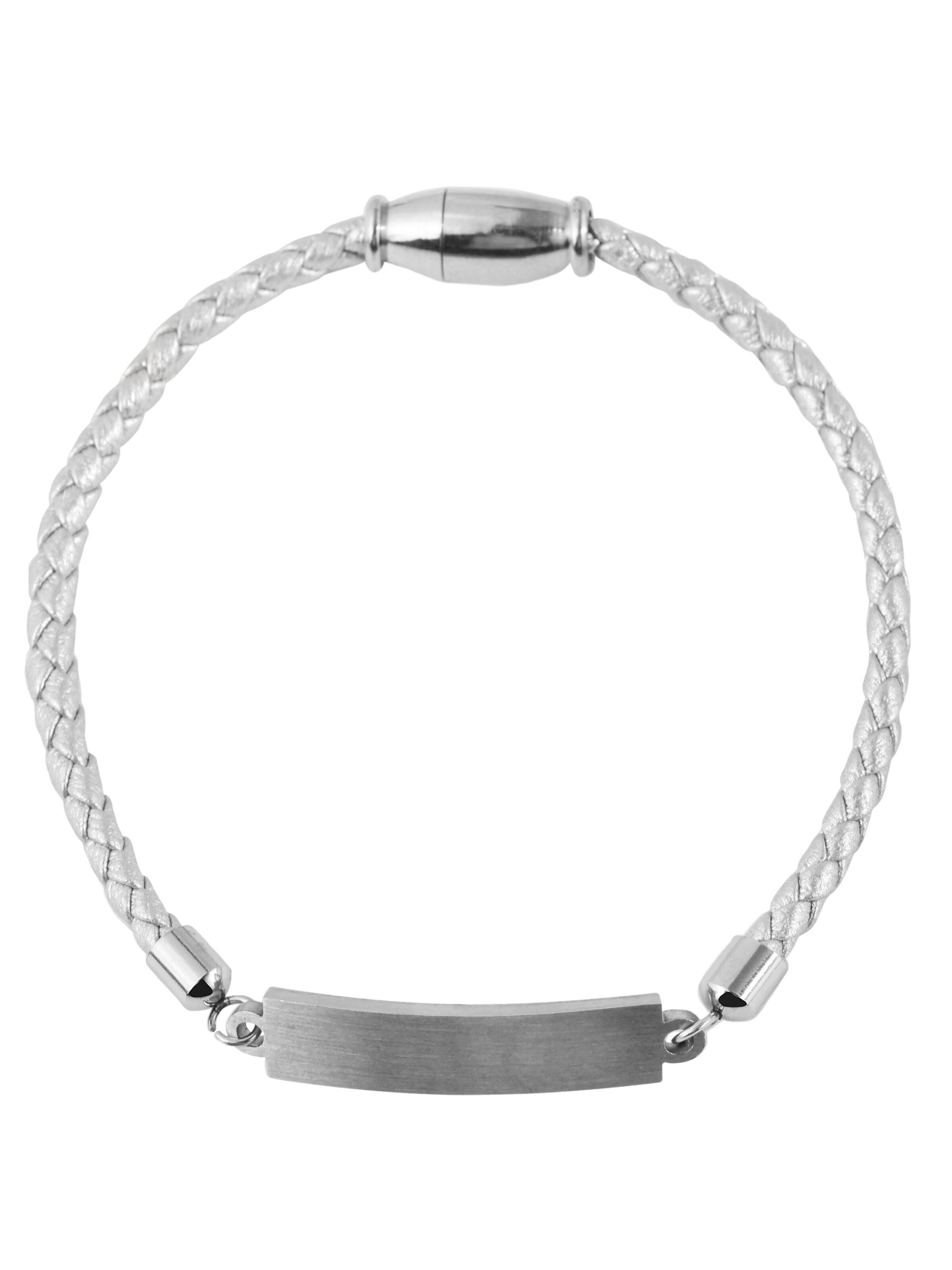 Akzent Bracelet 'Nicola, silberfarbig, langlebig' in Silver: front