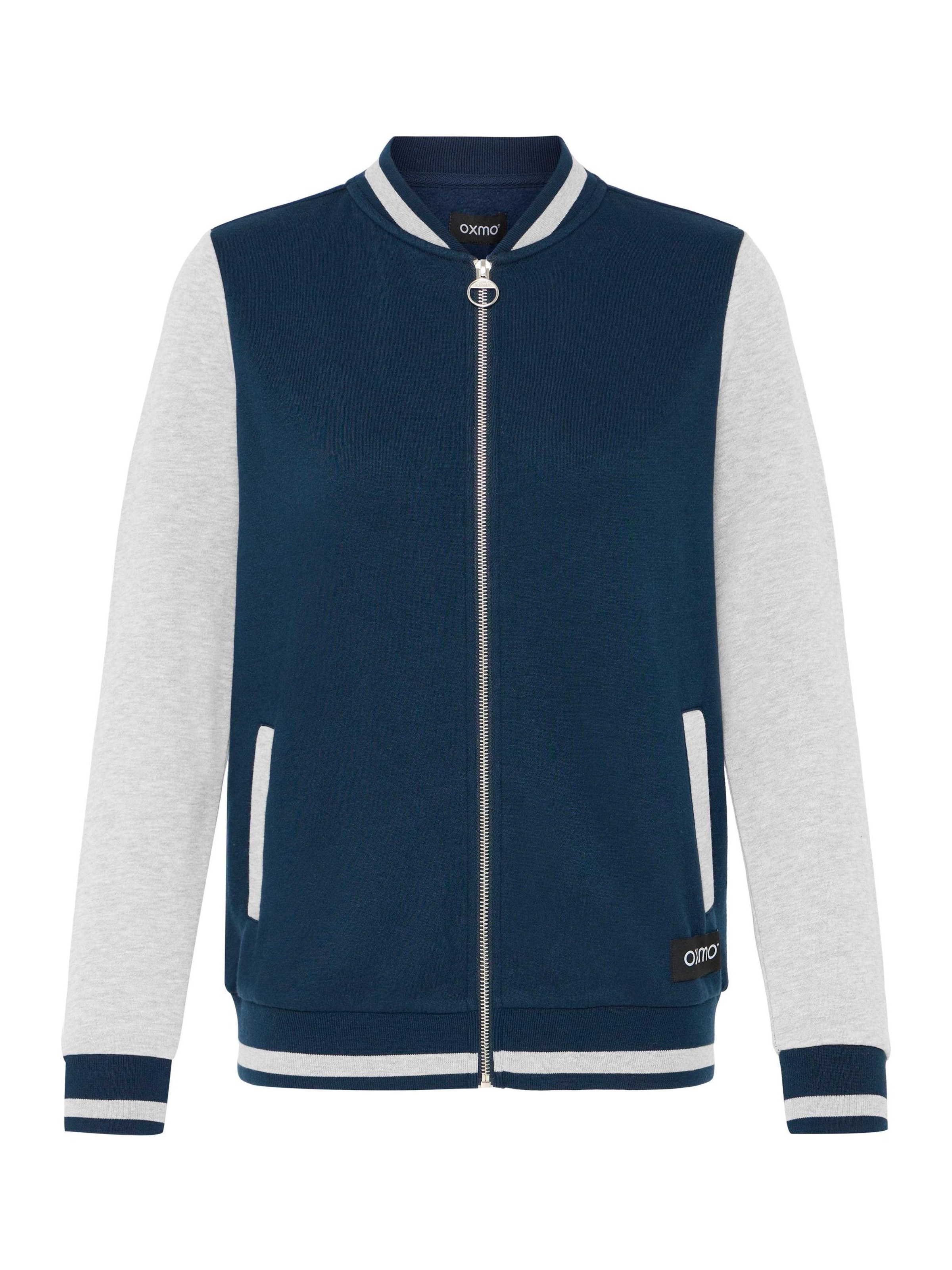 Veste de survêtement ' OXONANA SWEAT JACKET ' Oxmo en bleu : devant