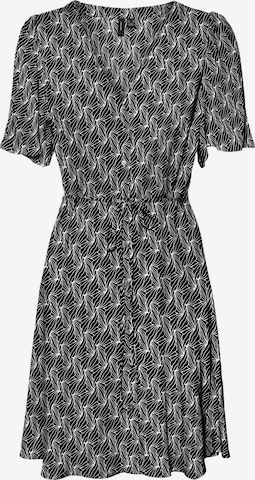 Robe-chemise 'VMAlba' VERO MODA en noir : devant