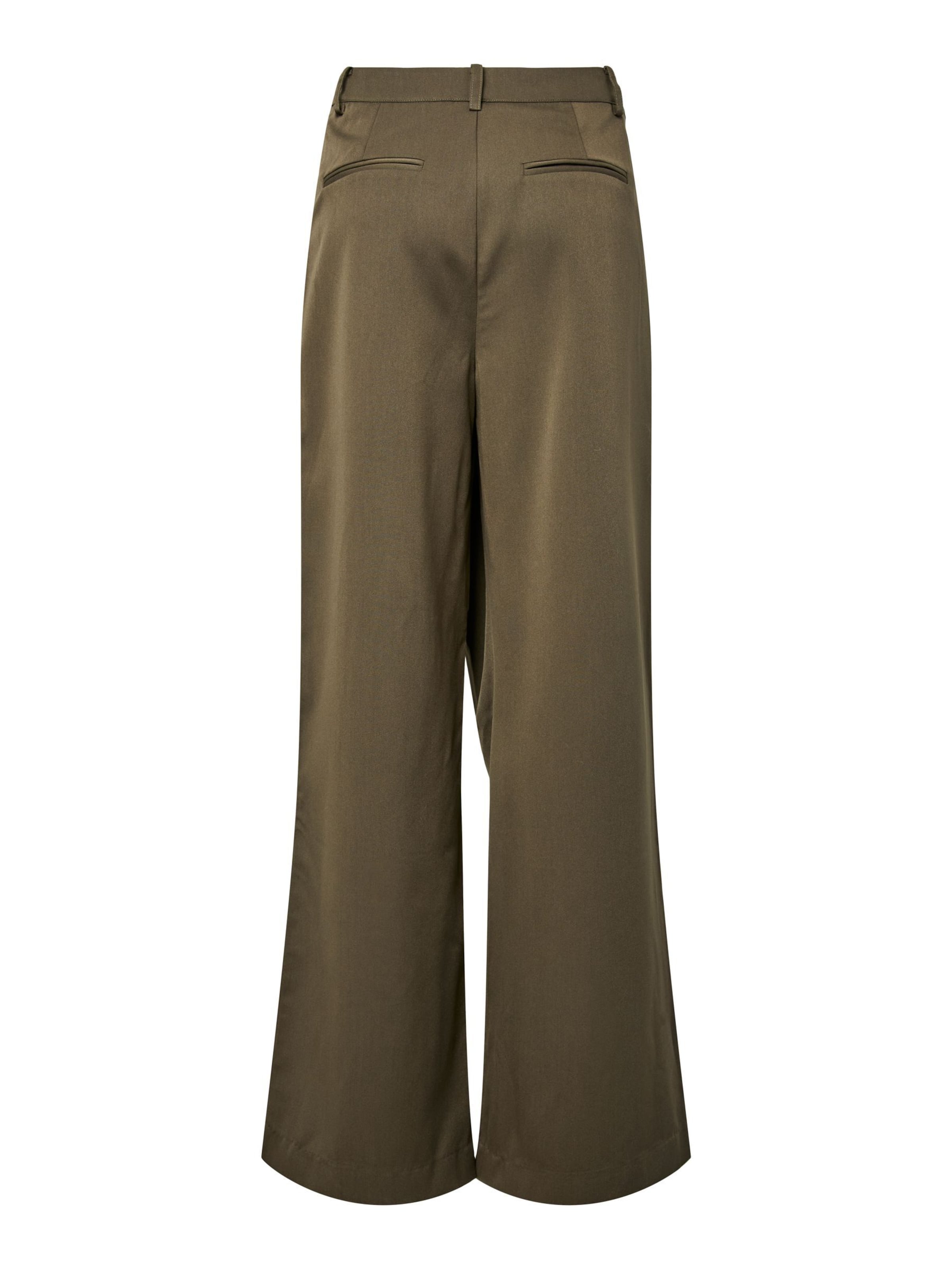 YAS Regular Trousers 'WERA' in Green