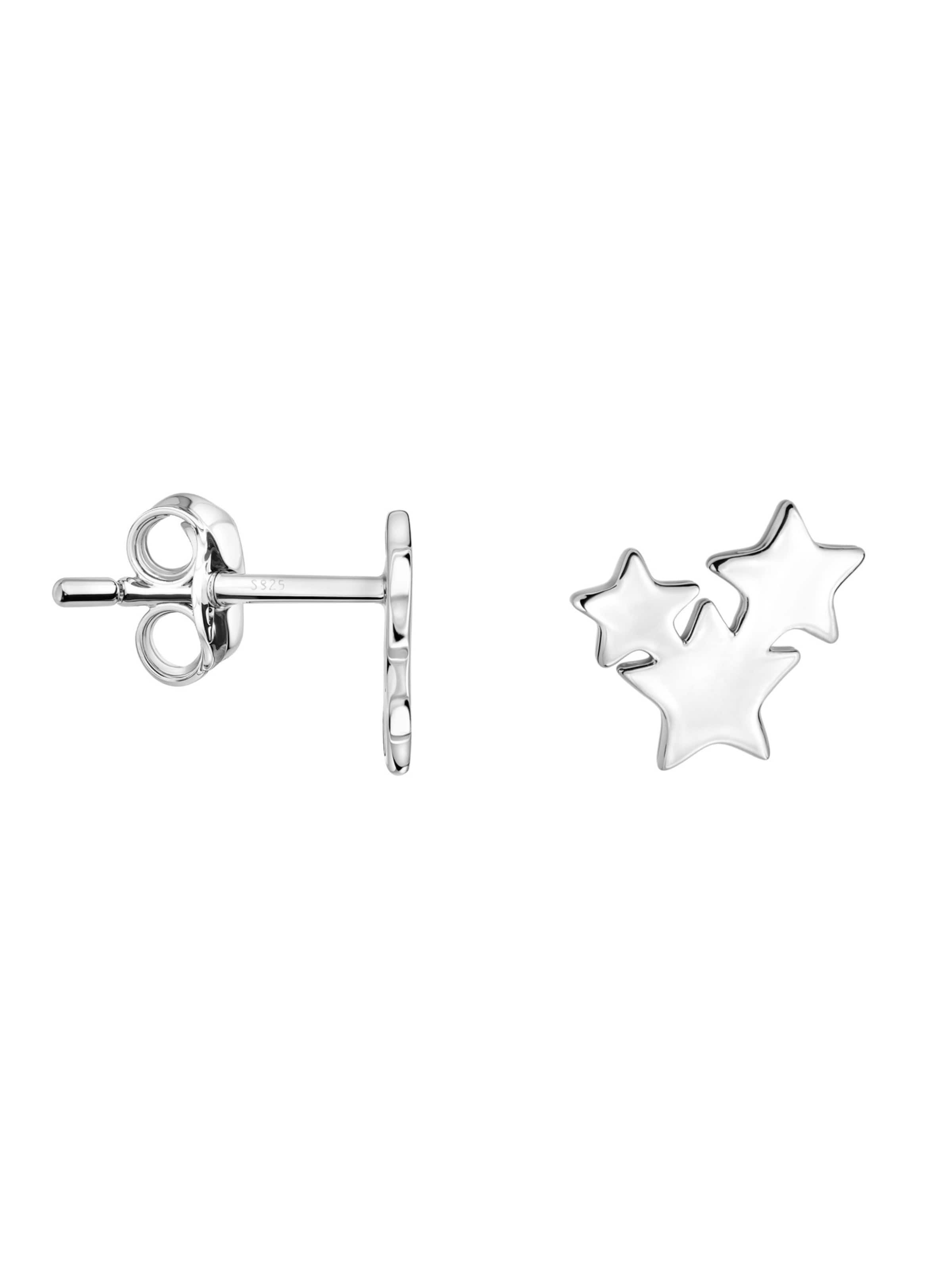 Sofia Milani Earrings 'Stars' in Silver: front