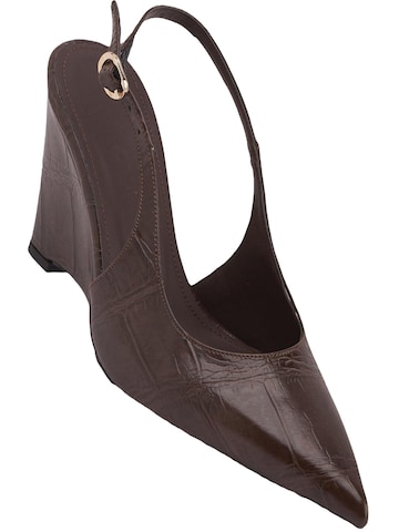 Limoya Sandal 'Tira' in Brown: front