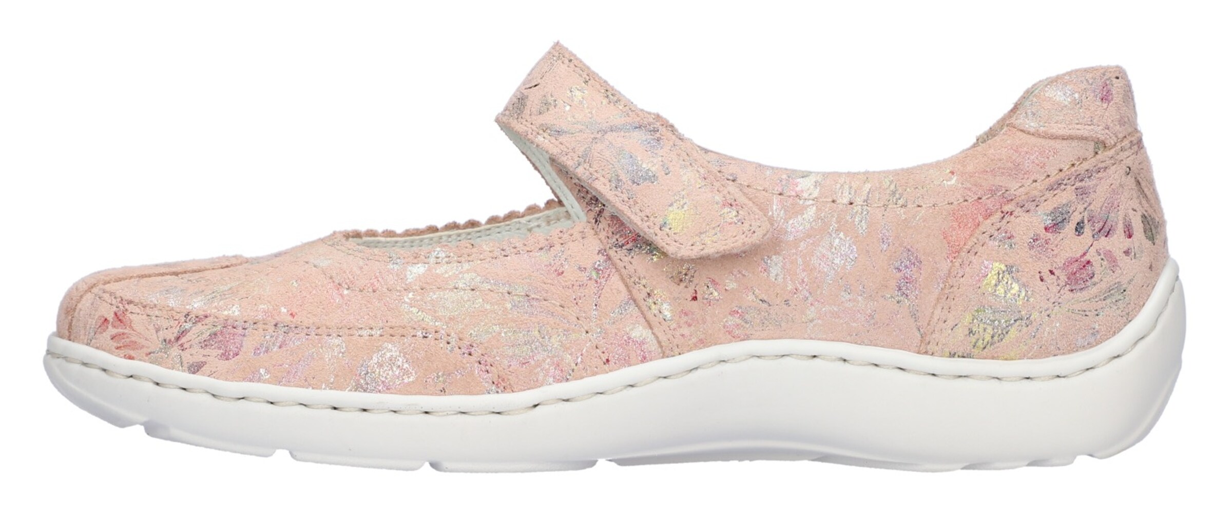 WALDLÄUFER Ballet Flats with Strap in Pink