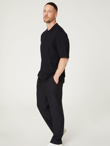 Tricou 'Caspar' de la DAN FOX APPAREL pe negru