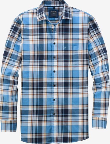 OLYMP Regular fit Button Up Shirt in Blue: front