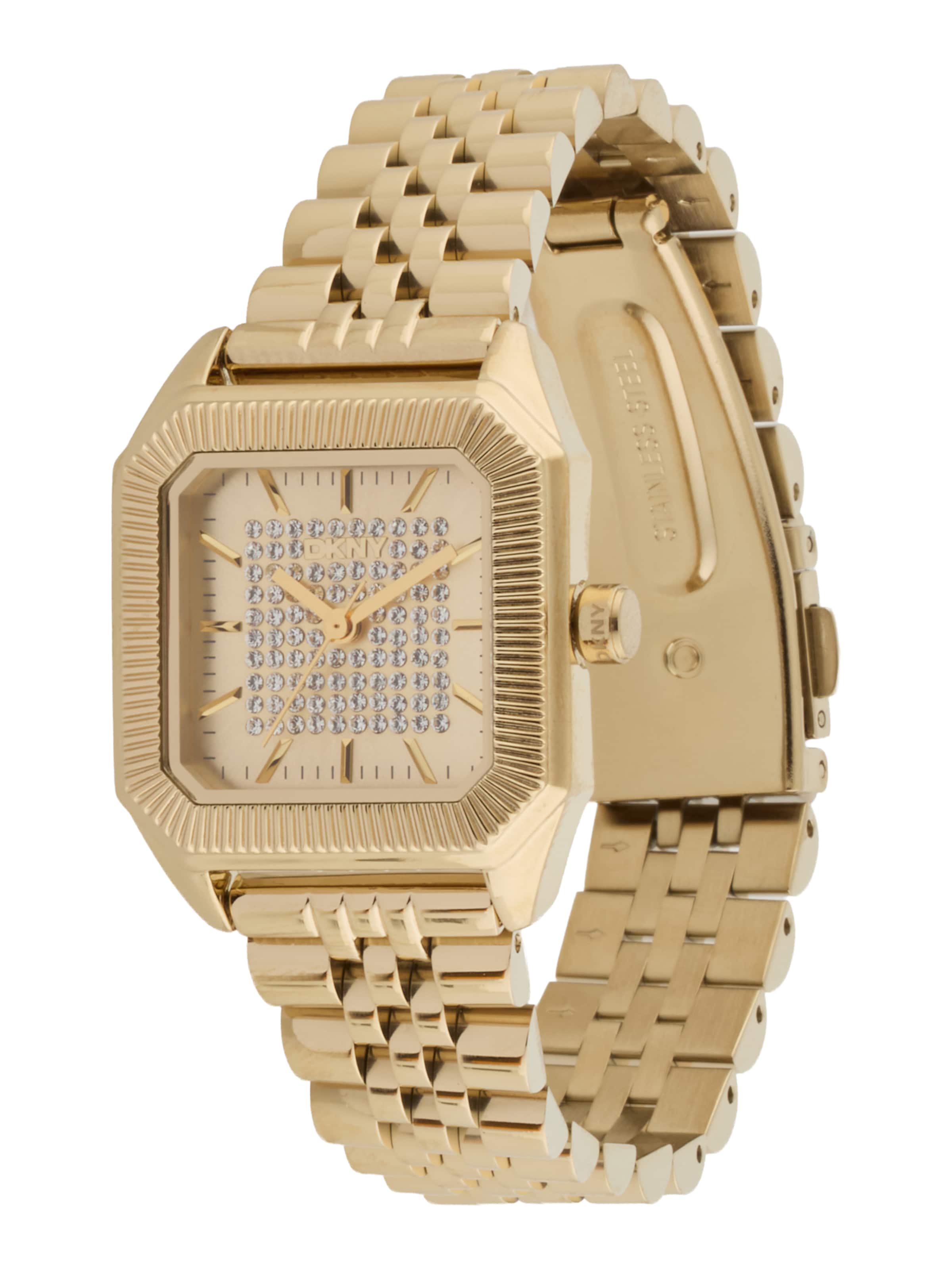 DKNY Uhr in Gold: Vorderseite