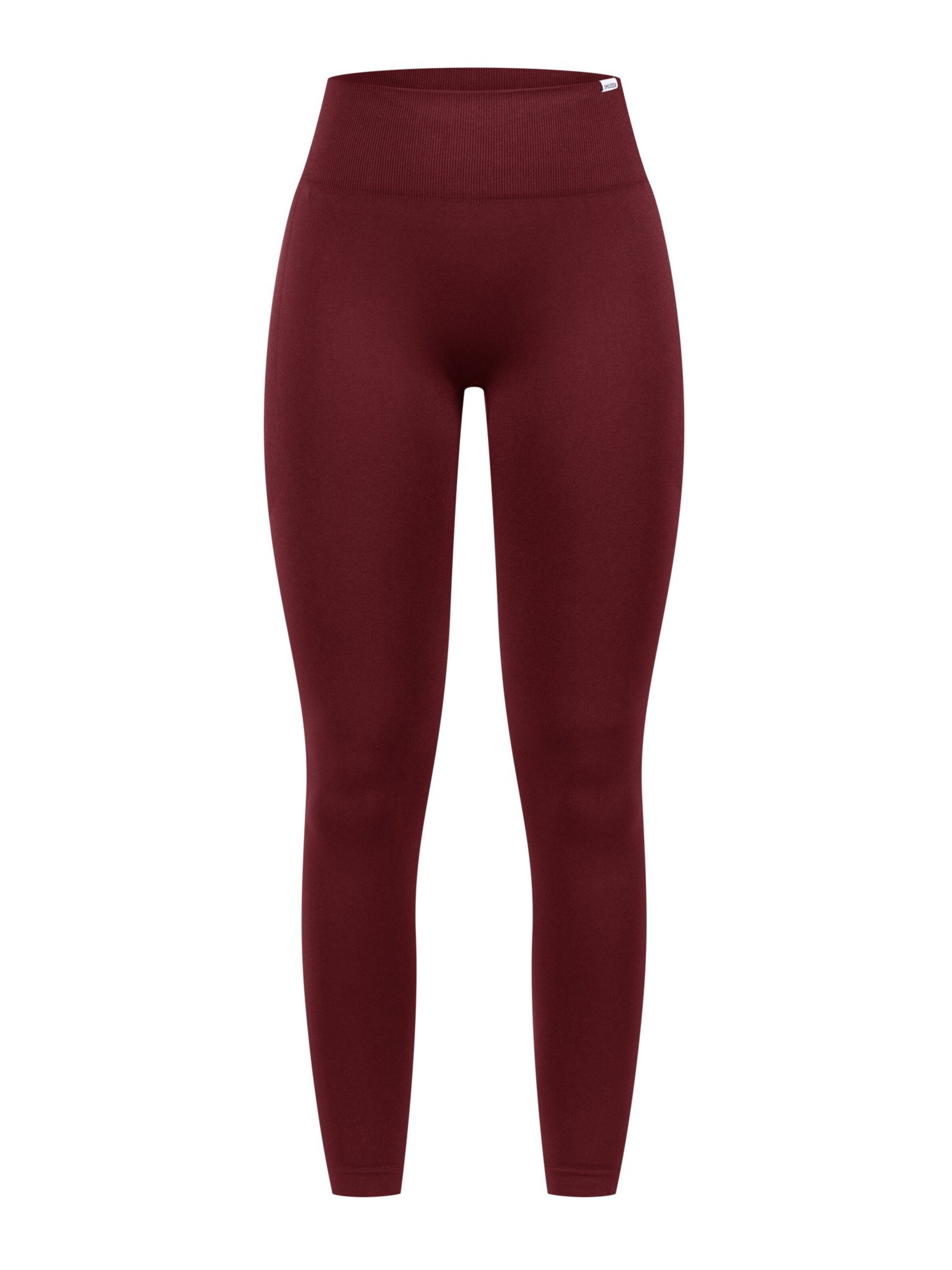 Smilodox Leggings in Rood: voorkant