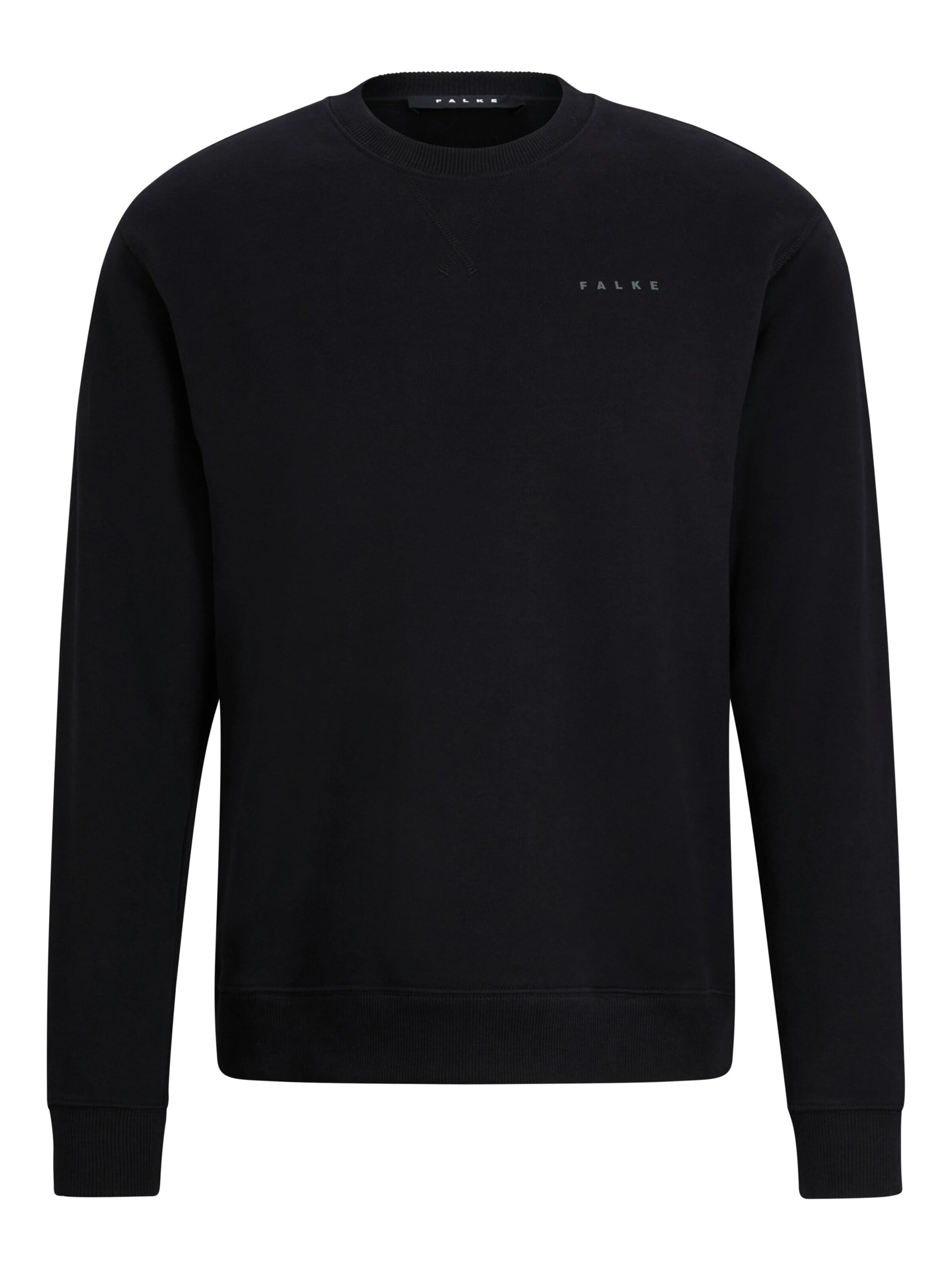 FALKE Sweatshirt 'Sweat'‌‌‌‌‌‌‌‌‌ in Schwarz